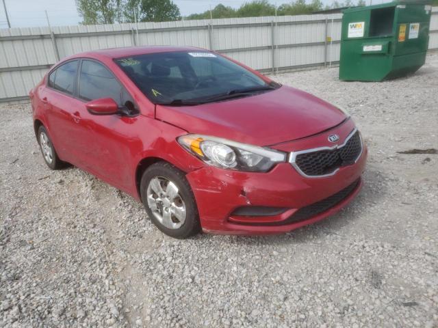 KIA FORTE LX 2016 with VIN KNAFK4A68G5553360 - Photo from auction