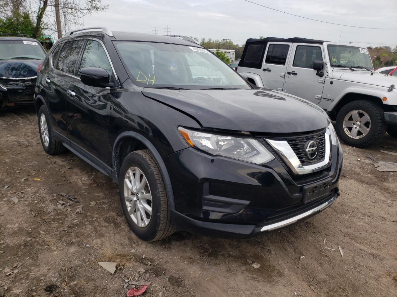 NISSAN ROGUE S 2018 with VIN KNMAT2MV6JP502498 - Photo from auction