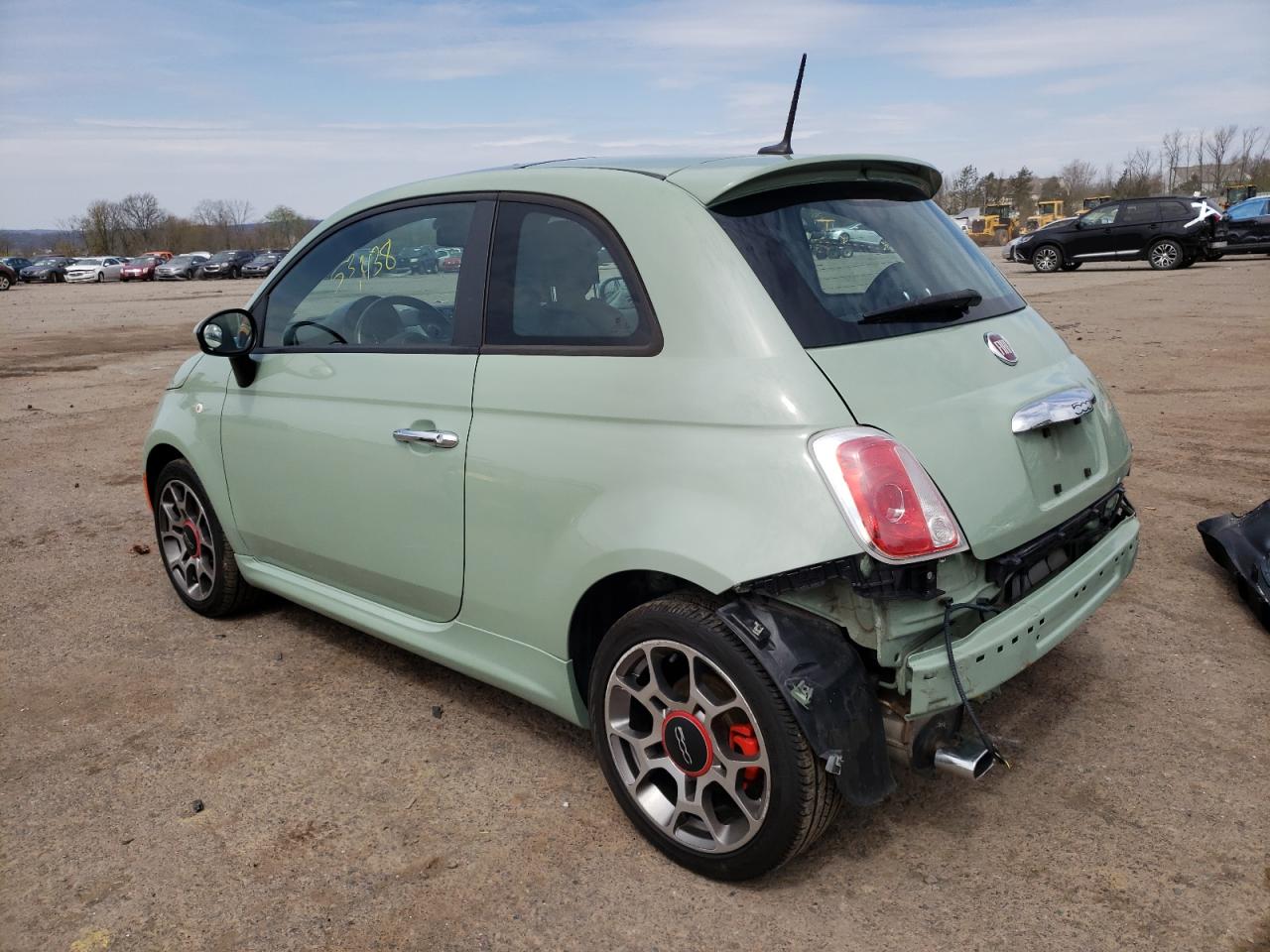 Photo 3 from auction – 2013 FIAT 500 SPORT with VIN 3C3CFFBR1DT649135