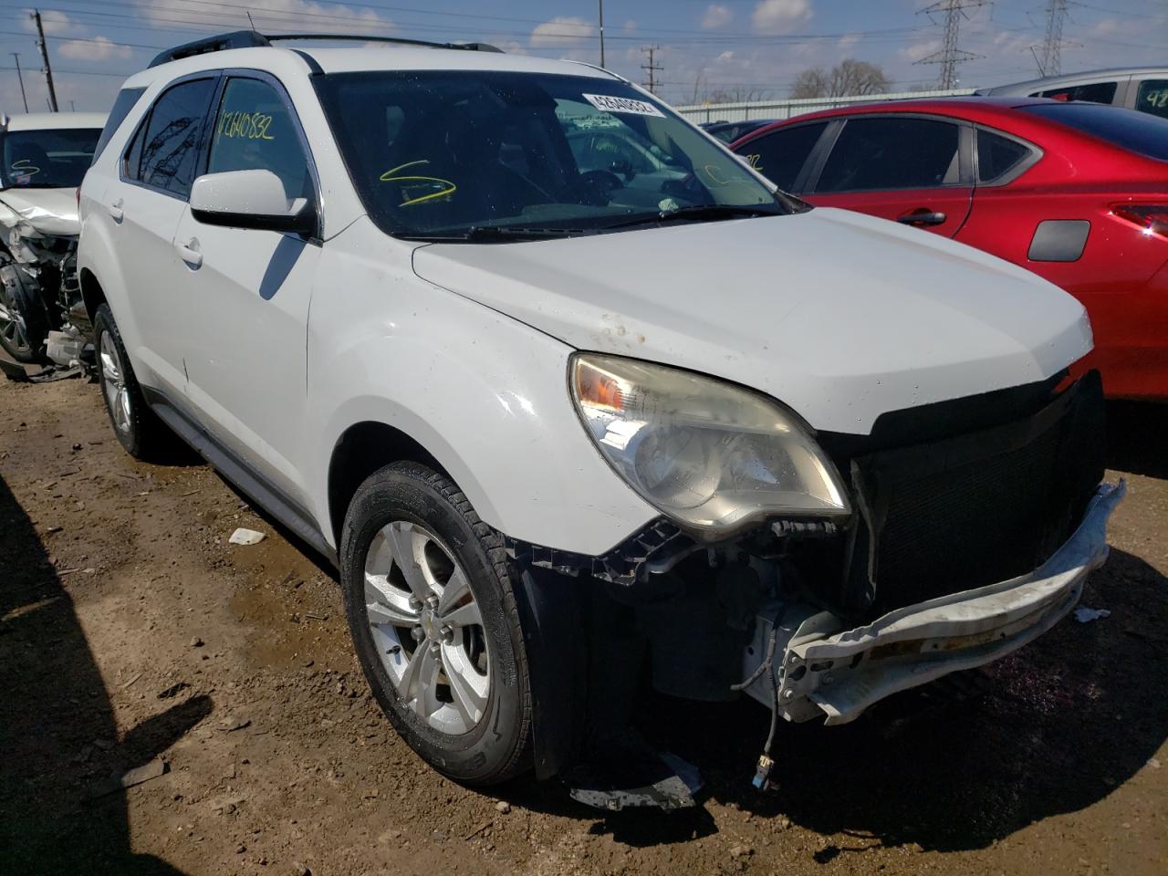 CHEVROLET EQUINOX LT 2012 with VIN 2GNFLPE59C6278591 - Photo from auction
