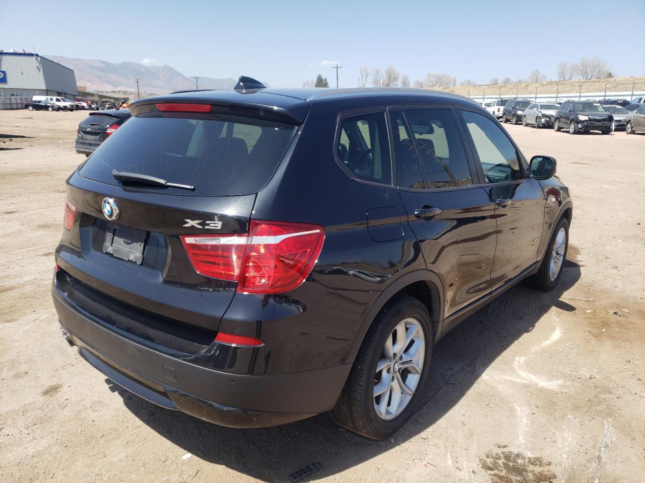 Photo 4 from auction – 2013 BMW X3 XDRIVE3 with VIN 5UXWX7C59DL978151