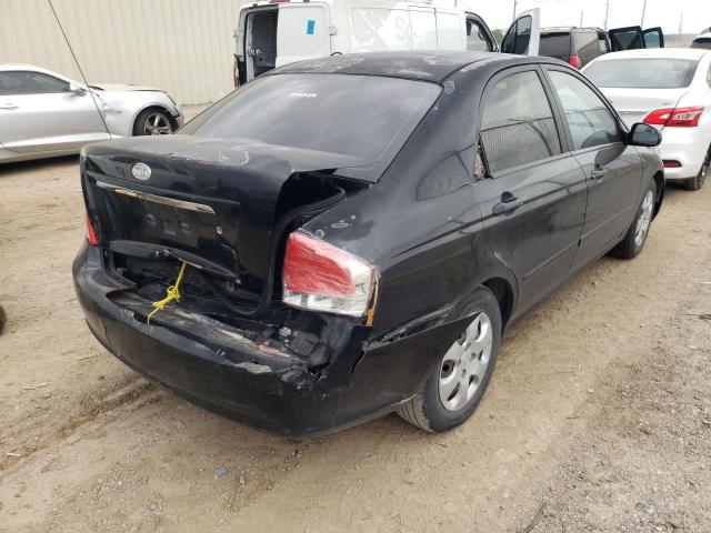 Photo 4 from auction – 2007 KIA SPECTRA with VIN KNAFE121075431939