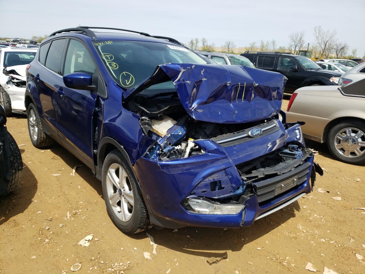 FORD ESCAPE SE 2016 with VIN 1FMCU9G96GUA39992 - Photo from auction