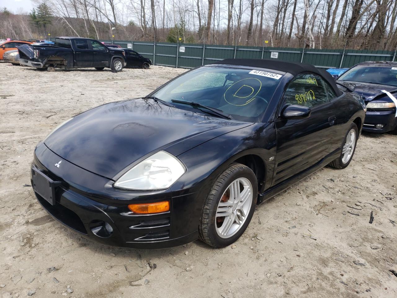 Photo 2 from auction – 2003 MITSUBISHI ECLIPSE SP with VIN 4A3AE55H43E146987