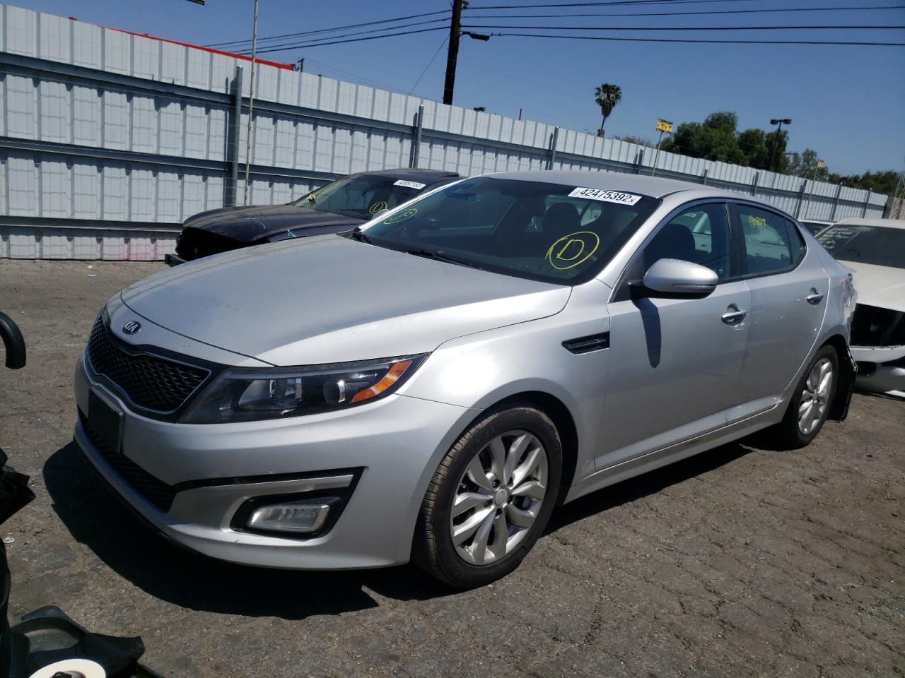 Photo 2 from auction – 2014 KIA OPTIMA LX with VIN 5XXGM4A79EG328819