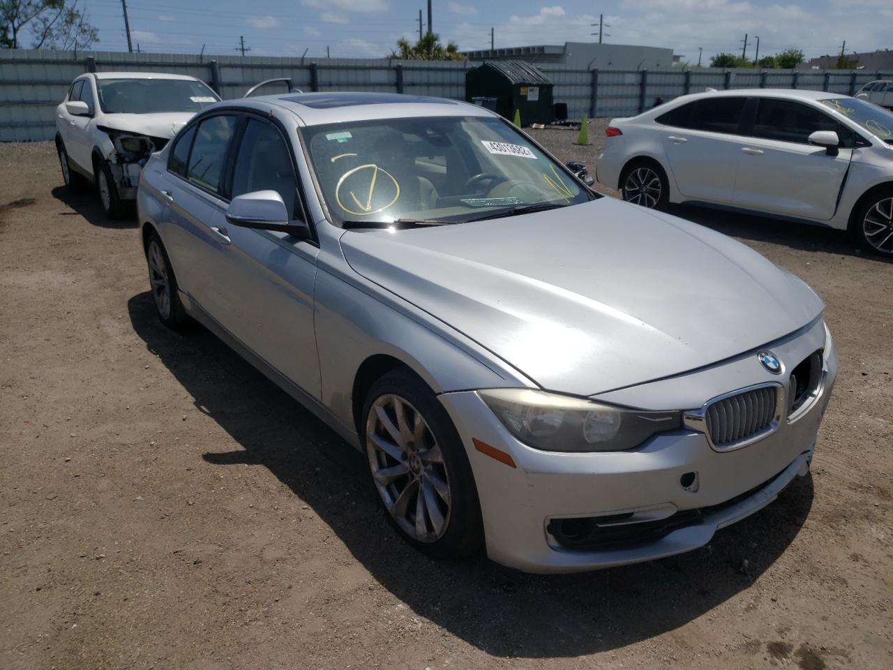 BMW 328 I 2012 with VIN WBA3A5C51CF343431 - Photo from auction
