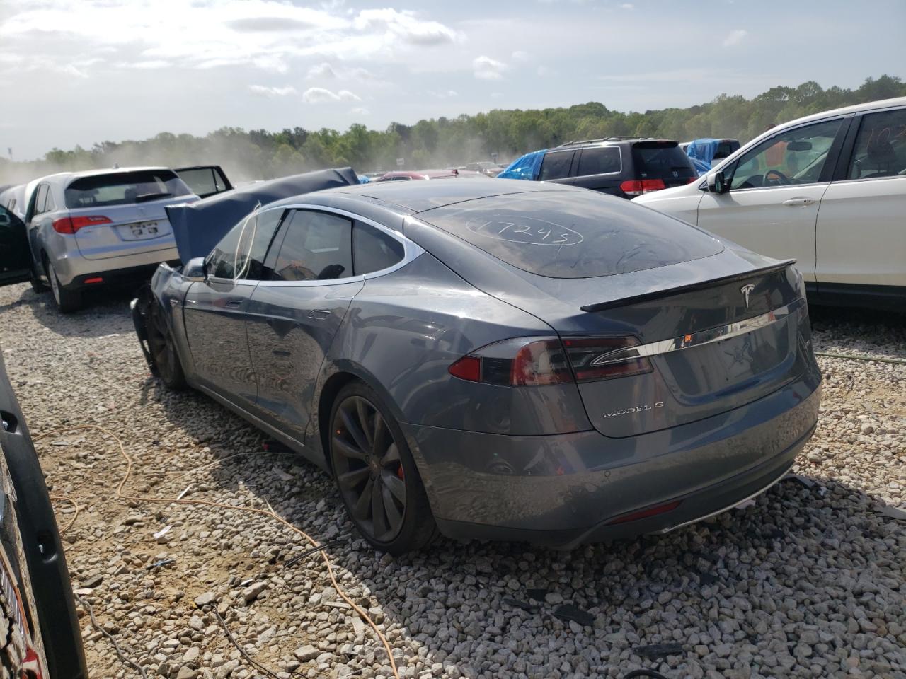 Photo 3 from auction – 2014 TESLA MODEL S with VIN 5YJSA1H14EFP42841