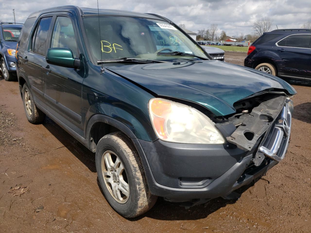 HONDA CR-V EX 2003 with VIN SHSRD78803U128445 - Photo from auction