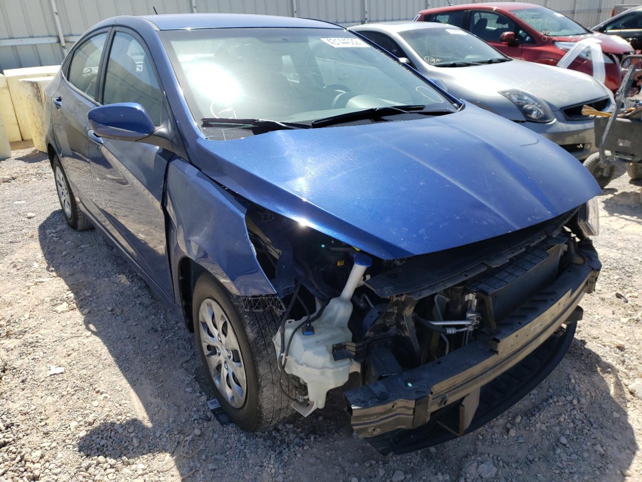 HYUNDAI ACCENT SE 2017 with VIN KMHCT4AE6HU216165 - Photo from auction