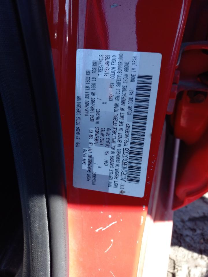 Photo 10 from auction – 2011 MAZDA MAZDA2 with VIN JM1DE1HY9B0107005