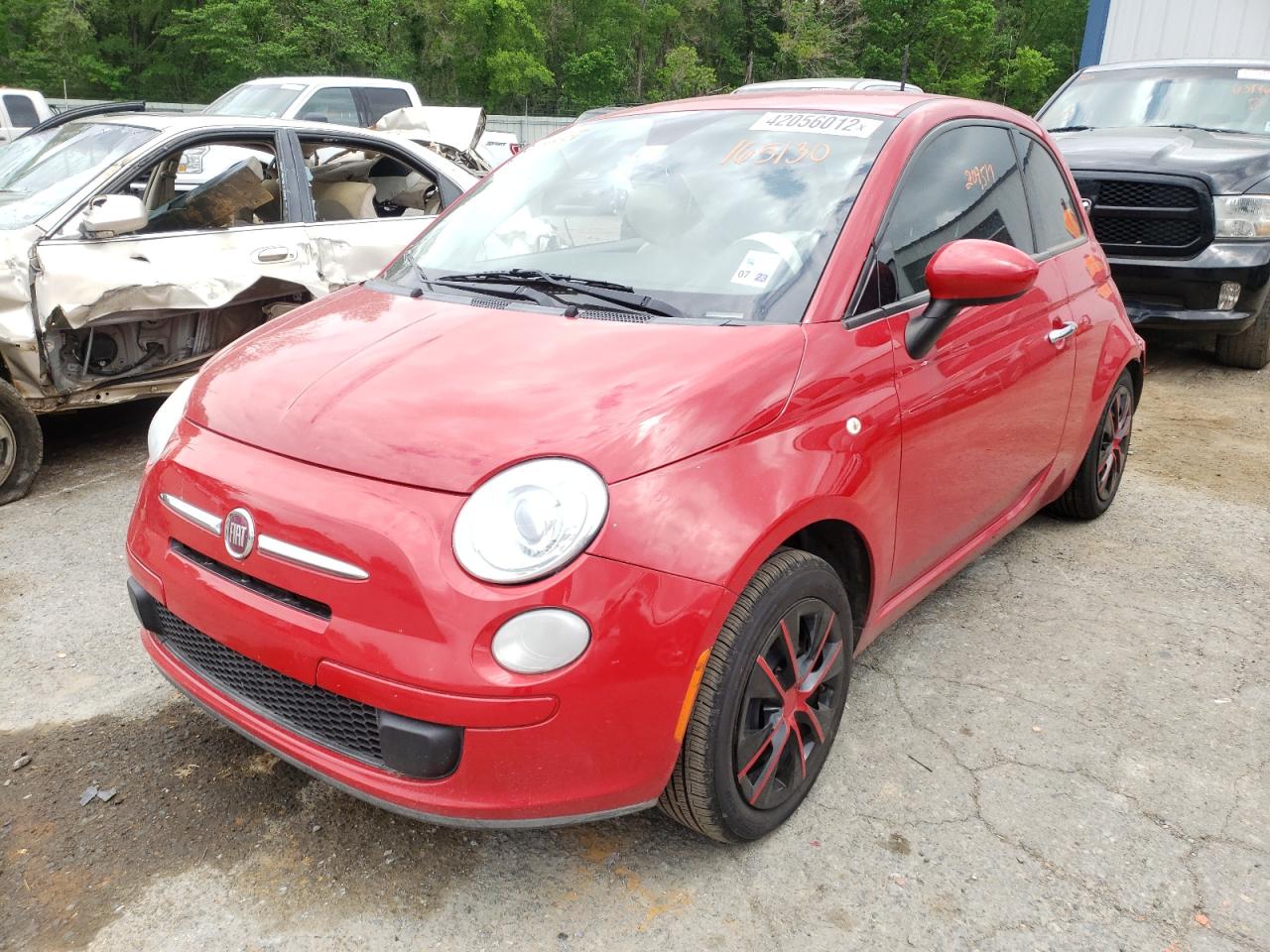 Photo 2 from auction – 2014 FIAT 500 POP with VIN 3C3CFFARXET165130