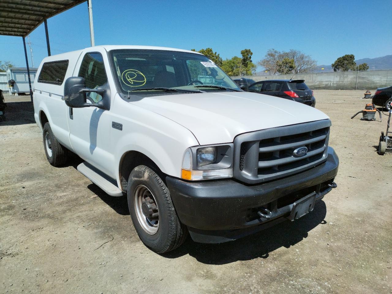 FORD F250 SUPER 2004 with VIN 1FTNF20L44EC87717 - Photo from auction