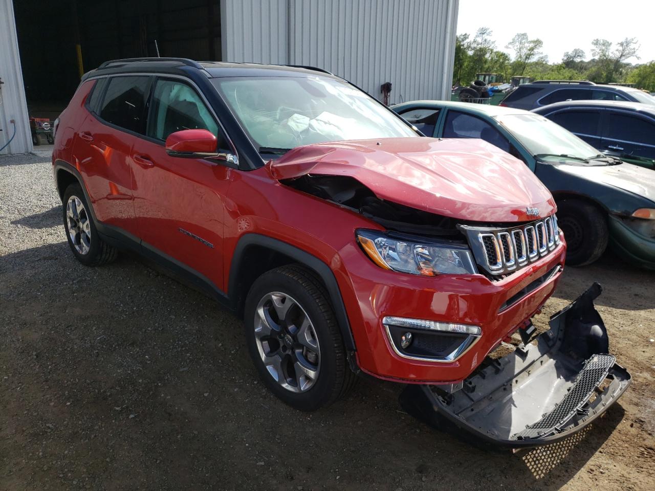 JEEP COMPASS LI 2018 with VIN 3C4NJDCBXJT284247 - Photo from auction