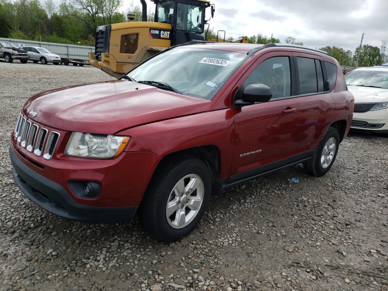 Photo 2 from auction – 2013 JEEP COMPASS SP with VIN 1C4NJCBA5DD244252