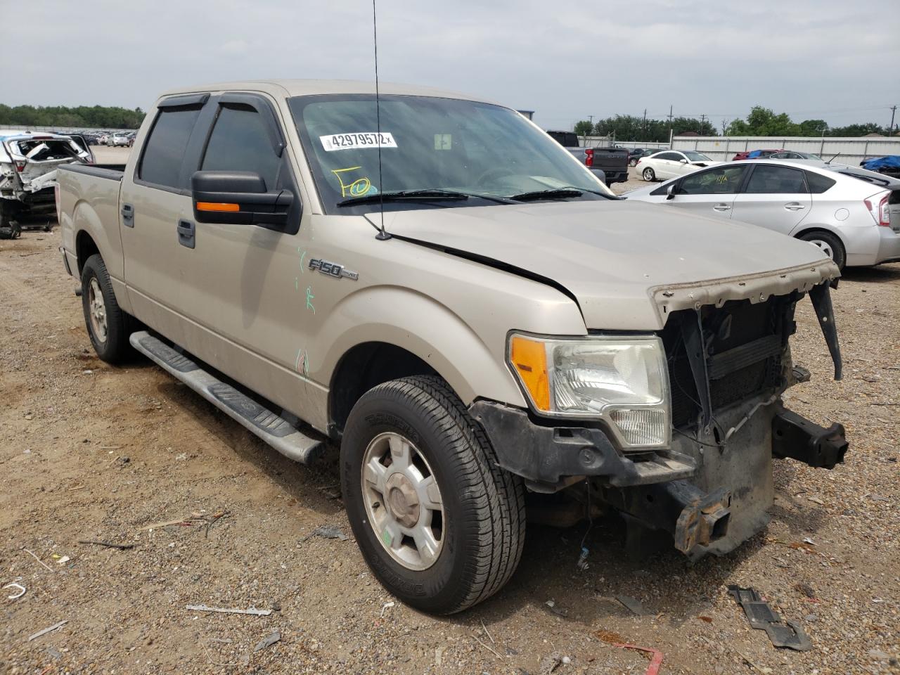 FORD F150 SUPER 2010 with VIN 1FTEW1C84AFD87047 - Photo from auction