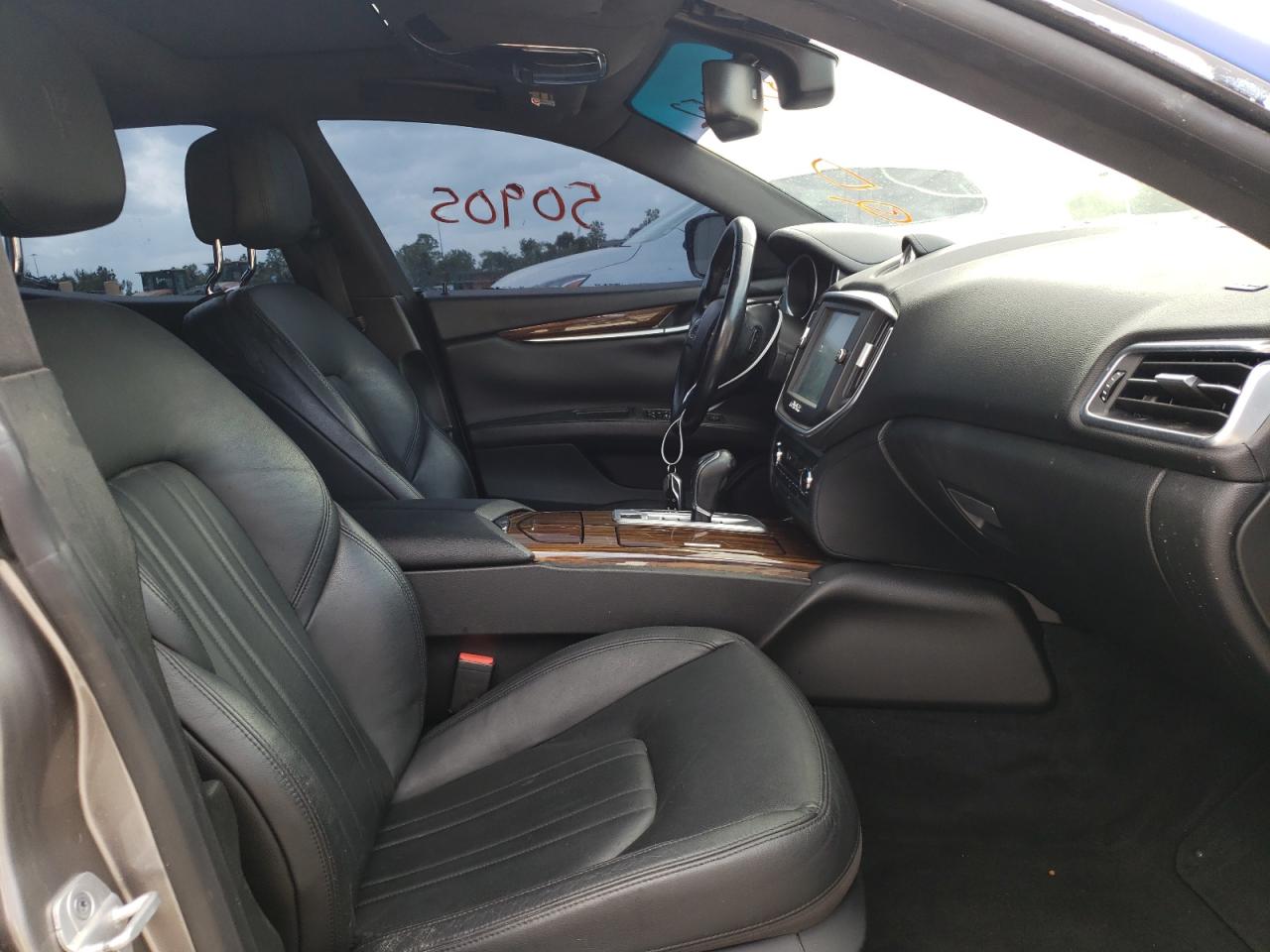 Photo 5 from auction – 2014 MASERATI GHIBLI with VIN ZAM57XSA7E1088736