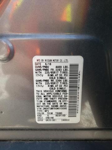 Photo 10 from auction – 2016 NISSAN ROGUE S with VIN JN8AT2MT8GW010086