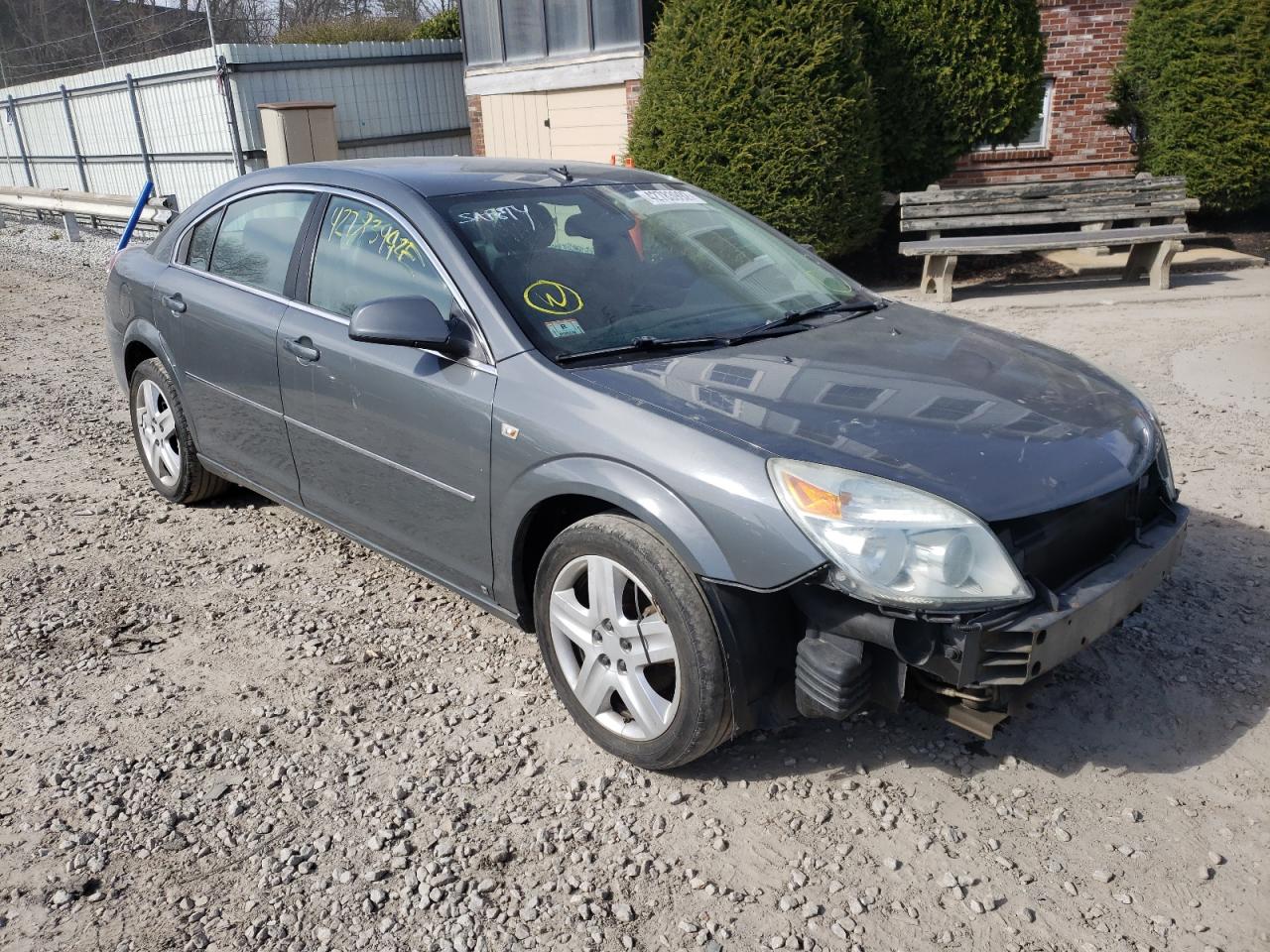 SATURN AURA XE 2008 with VIN 1G8ZS57N58F100324 - Photo from auction