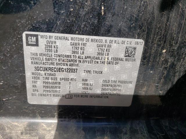 Photo 10 from auction – 2014 CHEVROLET SILVERADO with VIN 3GCUKREC9EG122037