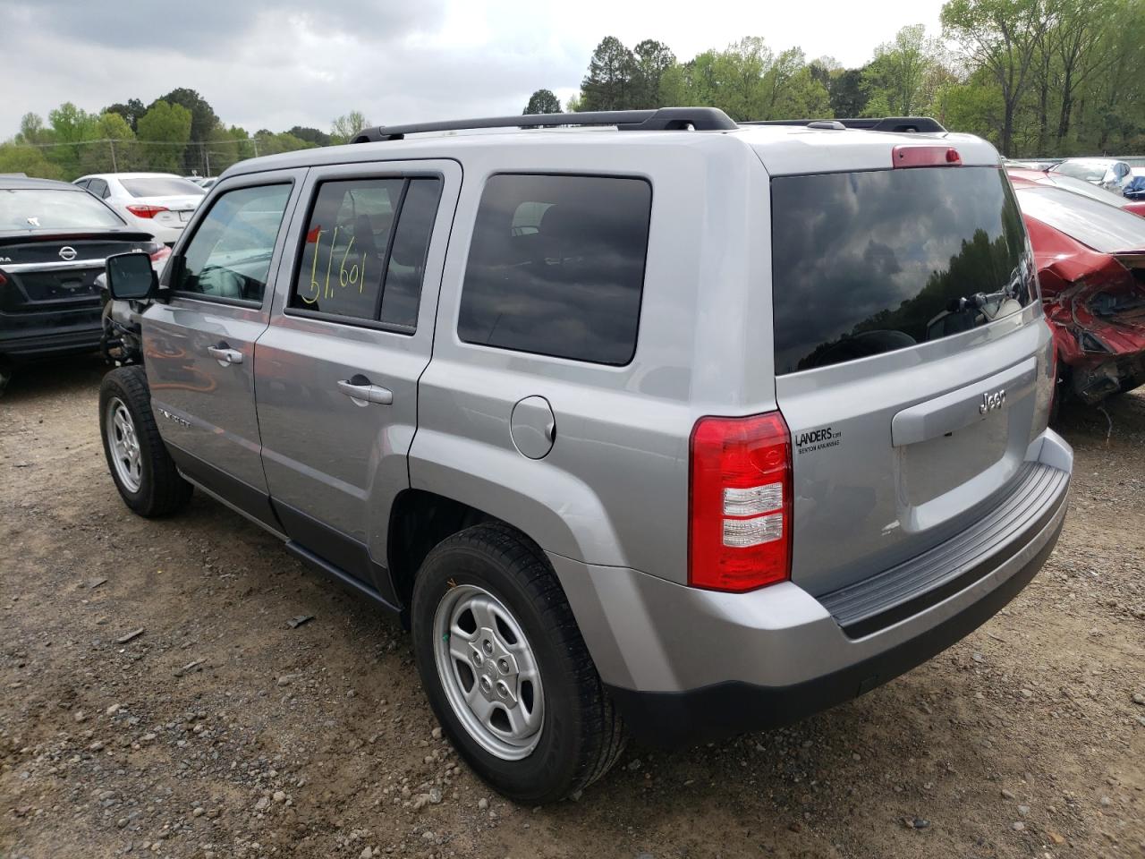 Photo 3 from auction – 2016 JEEP PATRIOT SP with VIN 1C4NJPBB5GD739295