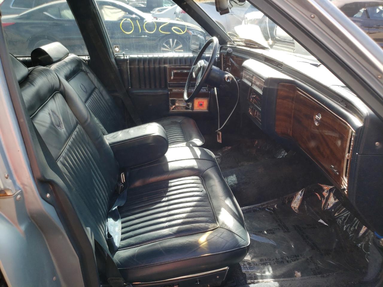 Photo 5 from auction – 1987 CADILLAC BROUGHAM with VIN 1G6DW51Y2H9710495