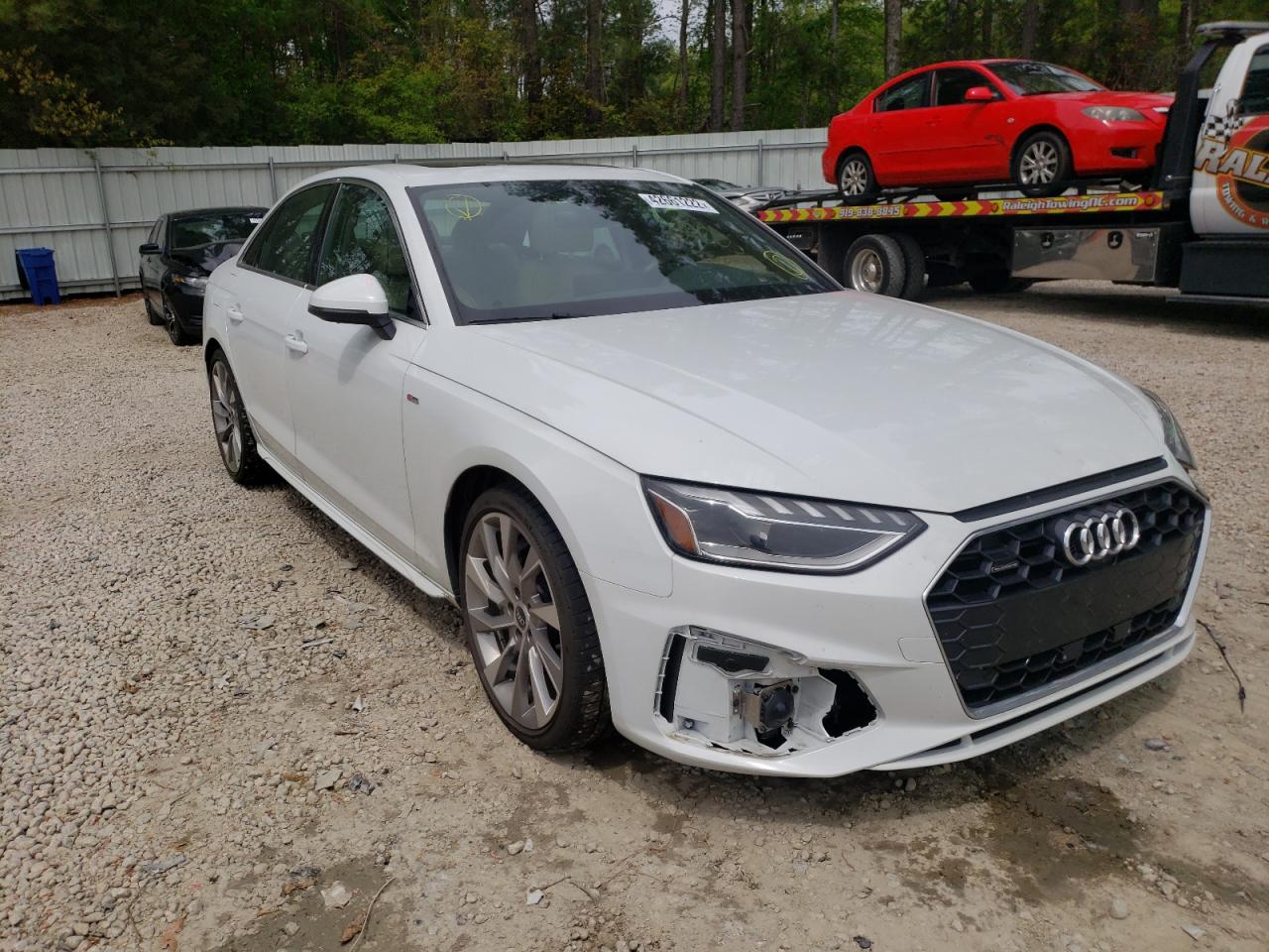 Photo 1 from auction – 2021 AUDI A4 PREMIUM with VIN WAUEAAF47MN013644