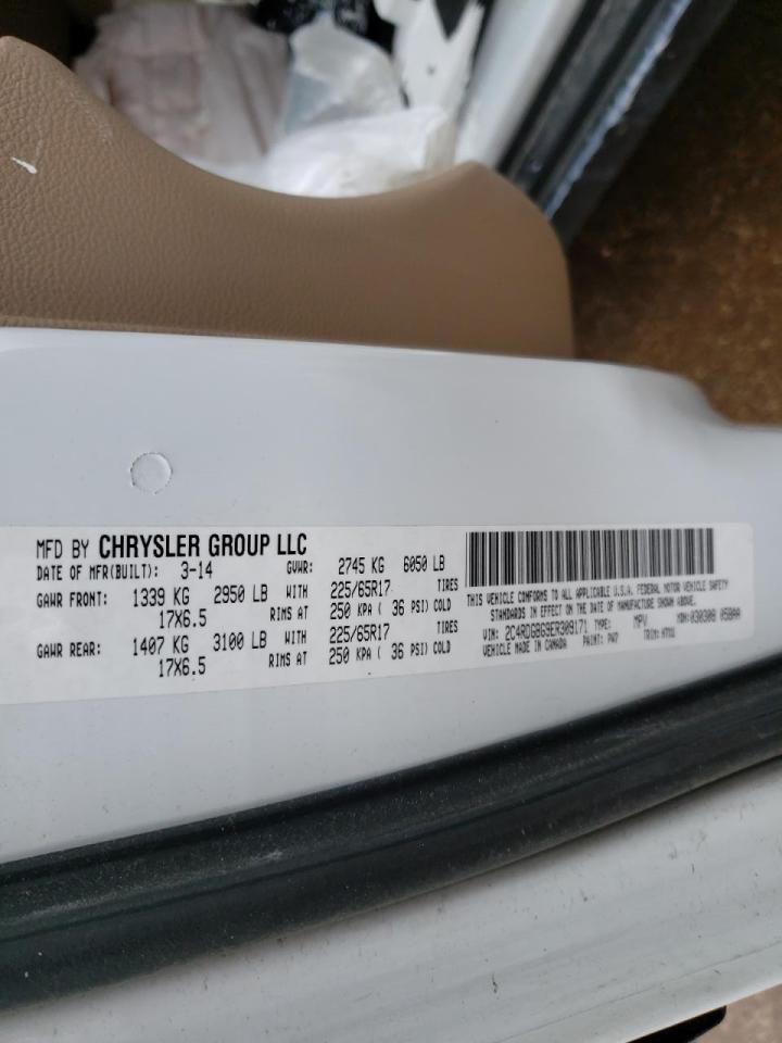 Photo 10 from auction – 2014 DODGE GRAND CARA with VIN 2C4RDGBG9ER309171
