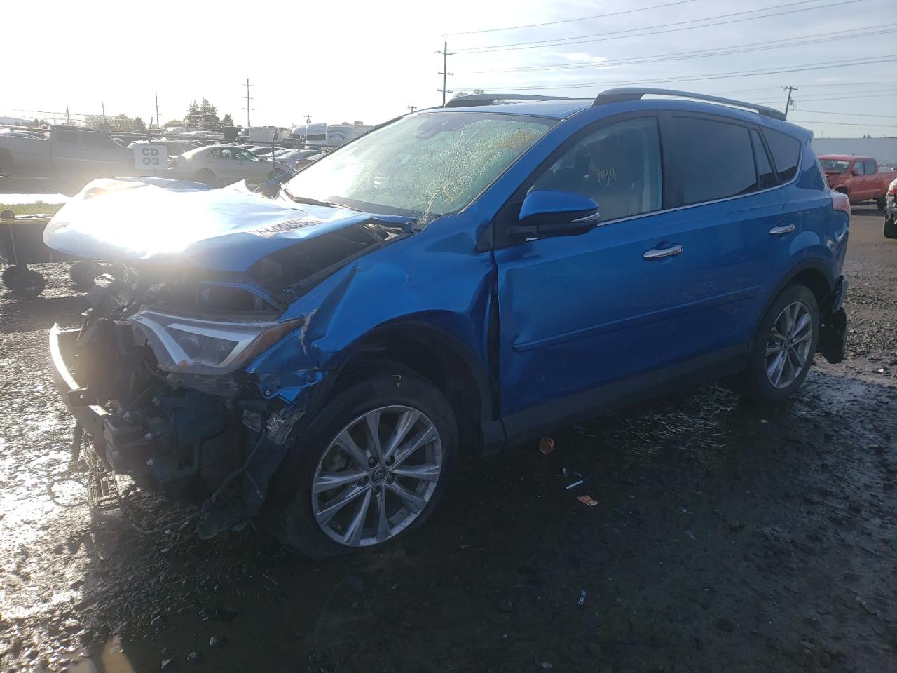 Photo 2 from auction – 2017 TOYOTA RAV4 LIMIT with VIN 2T3DFREVXHW543727