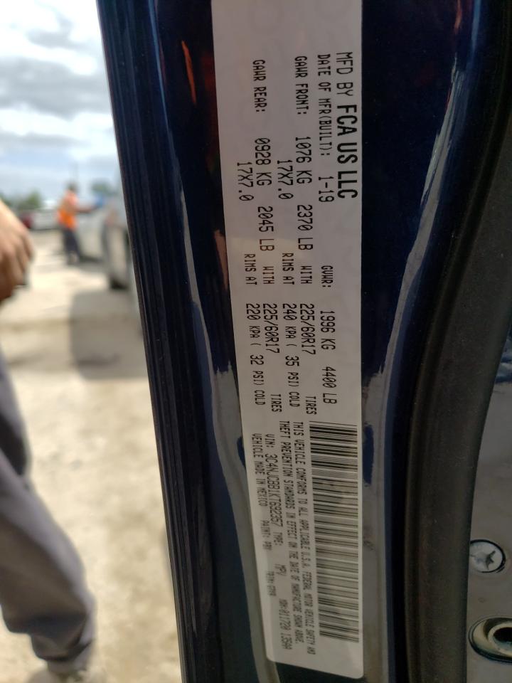 Photo 10 from auction – 2019 JEEP COMPASS LA with VIN 3C4NJCBB1KT692357