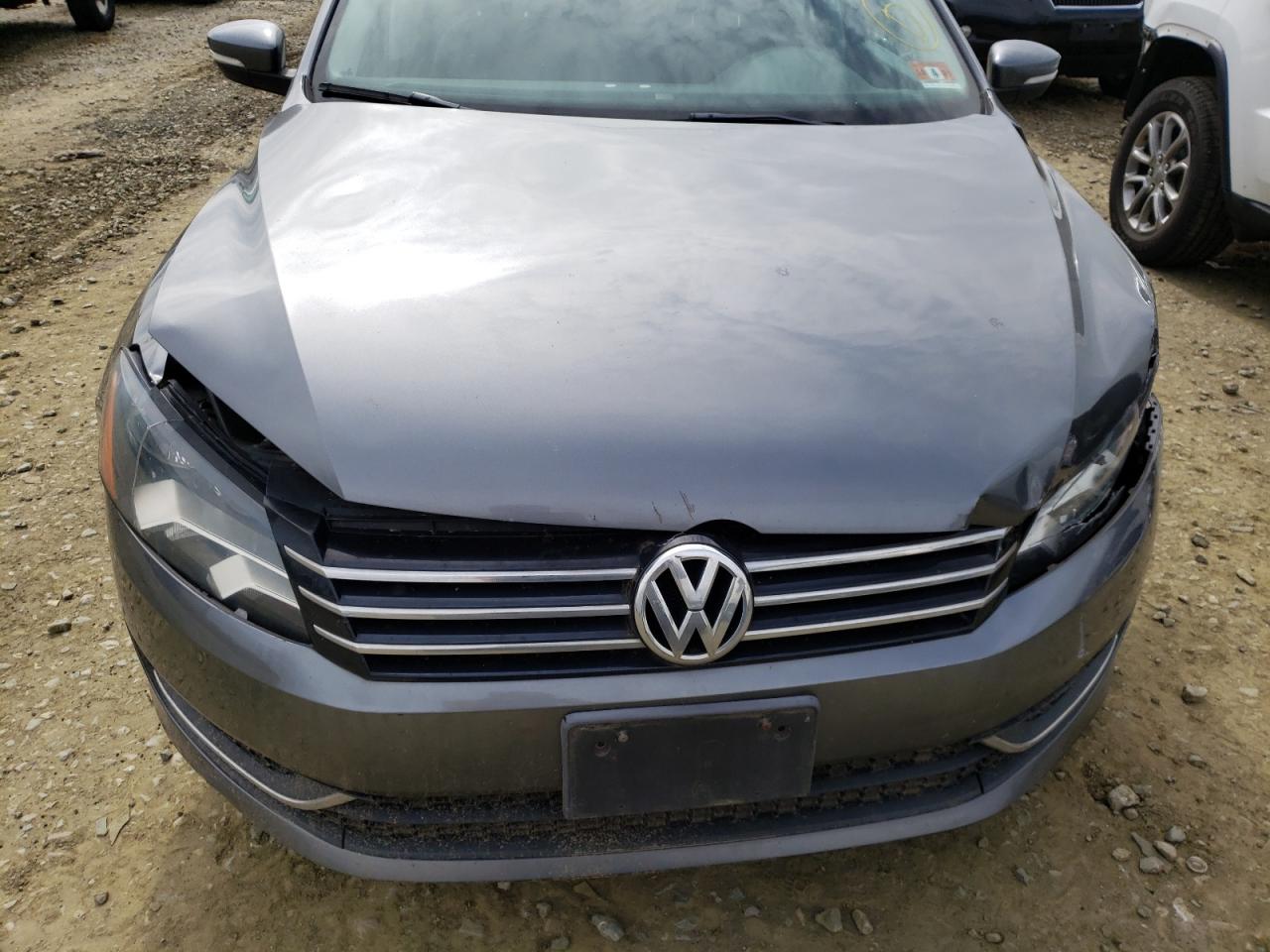 Photo 7 from auction – 2013 VOLKSWAGEN PASSAT S with VIN 1VWAP7A37DC055354