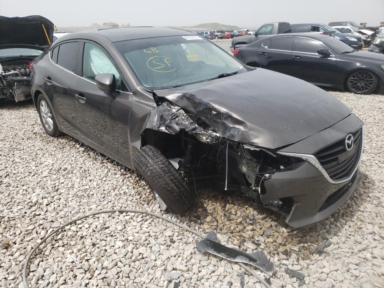 Photo 1 from auction – 2016 MAZDA 3 GRAND TO with VIN 3MZBM1X73GM240167