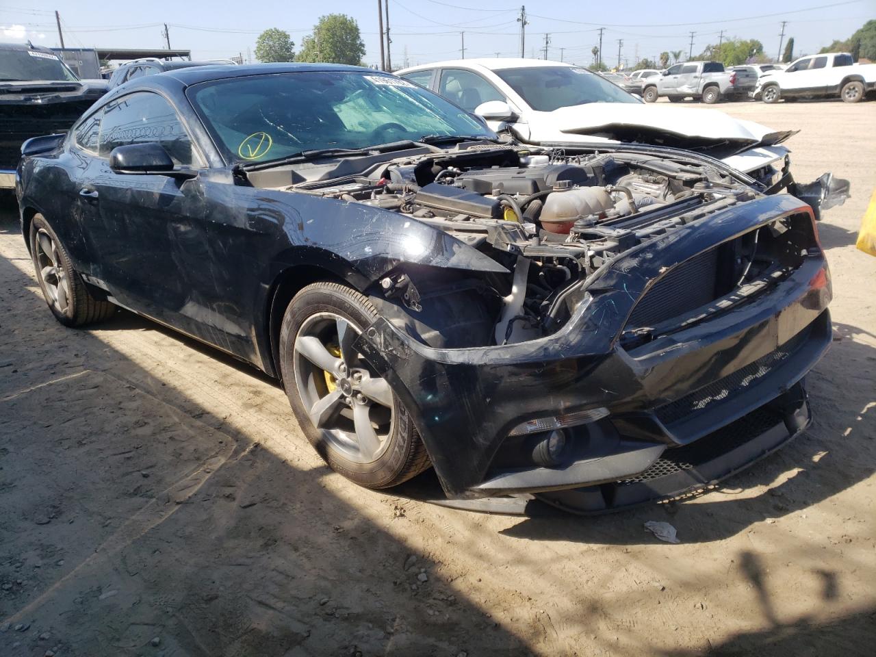 FORD MUSTANG 2017 with VIN 1FA6P8TH4H5281536 - Photo from auction