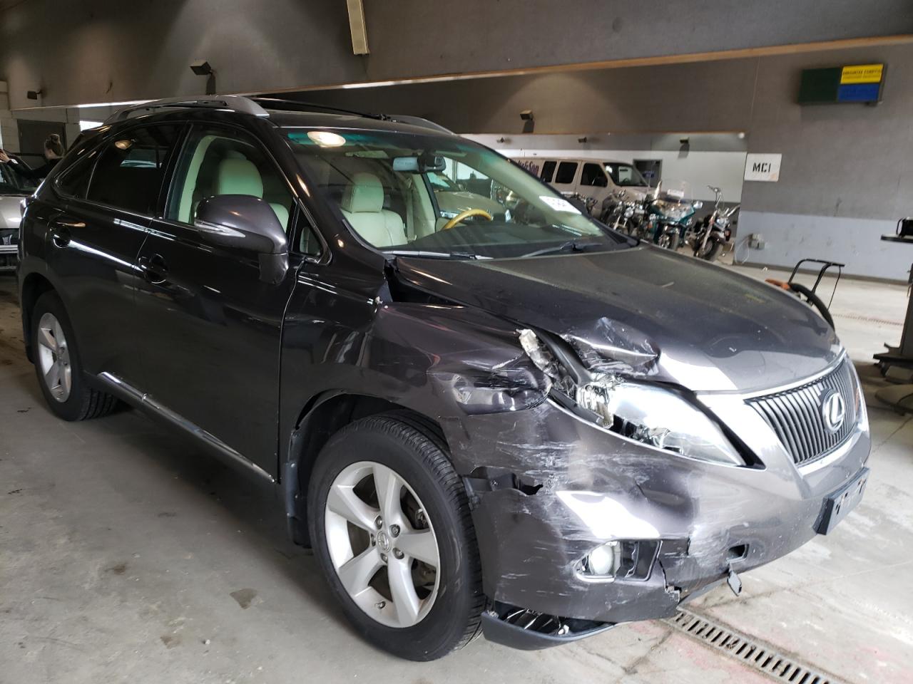 LEXUS RX 350 2010 with VIN 2T2BK1BA2AC065837 - Photo from auction