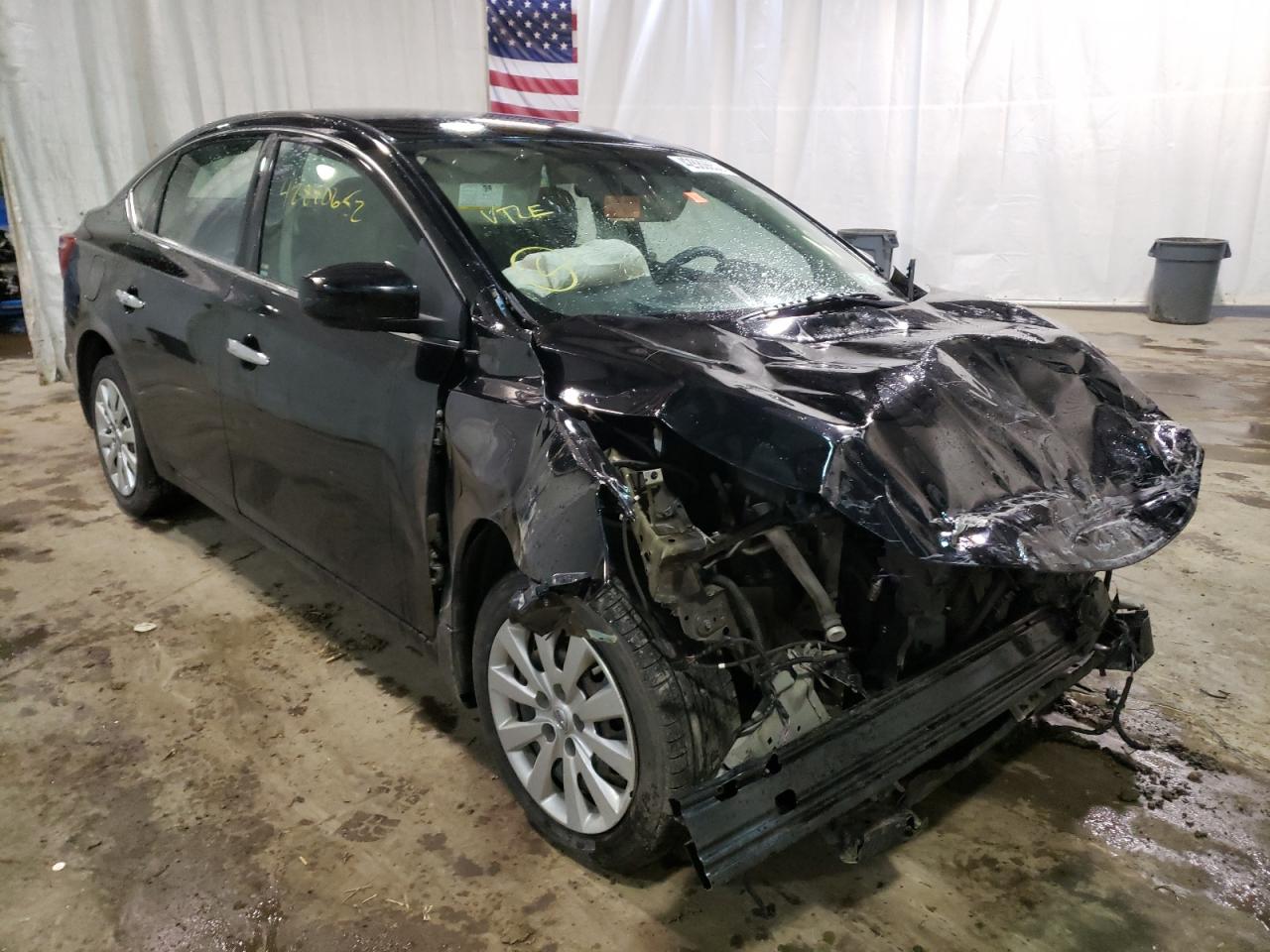 NISSAN SENTRA S 2017 with VIN 3N1AB7AP3HY256754 - Photo from auction