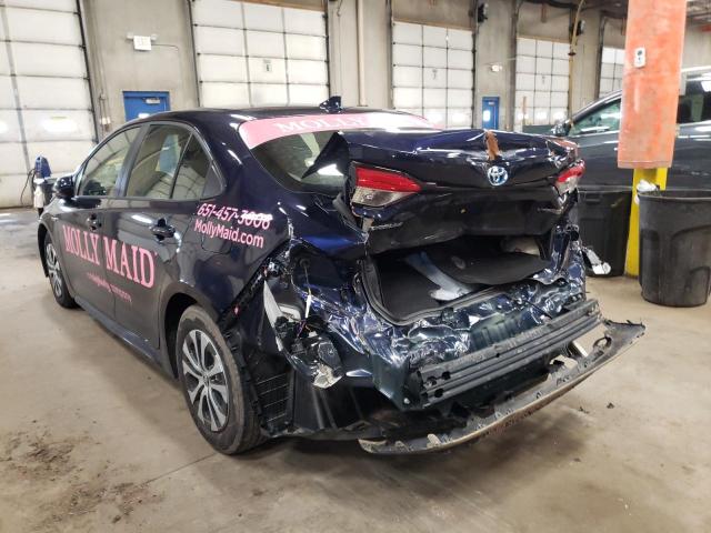 Photo 3 from auction – 2020 TOYOTA COROLLA LE with VIN JTDEBRBE2LJ016714