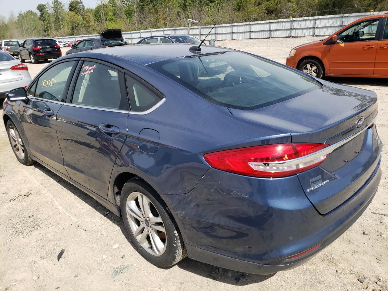 Photo 3 from auction – 2018 FORD FUSION SE with VIN 3FA6P0HD3JR183480