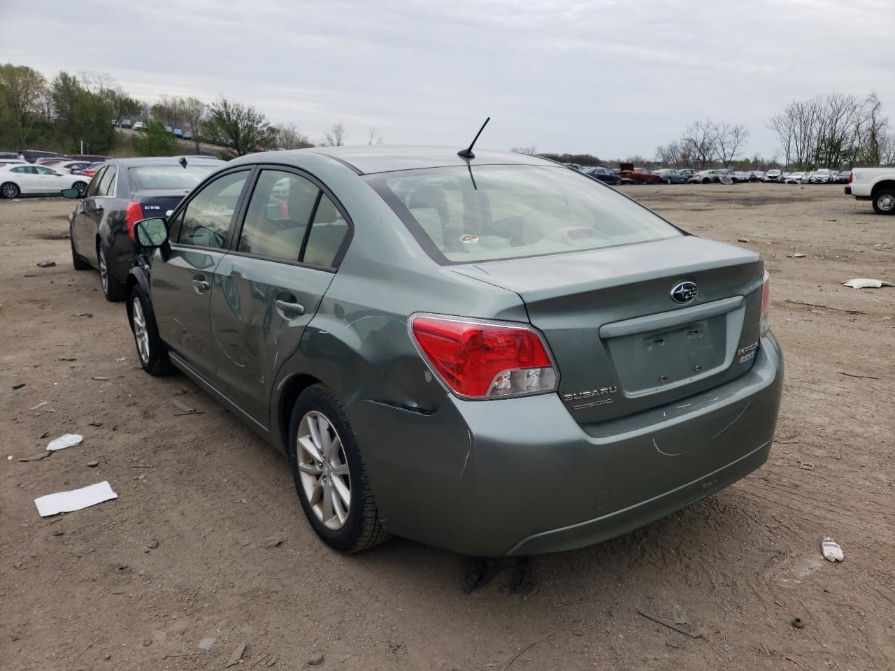 Photo 3 from auction – 2014 SUBARU IMPREZA PR with VIN JF1GJAC65EH008627
