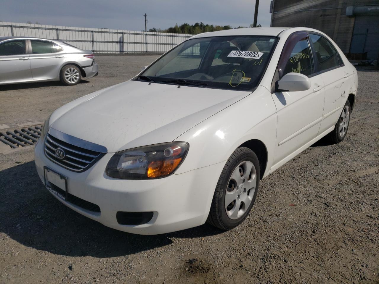 Photo 2 from auction – 2009 KIA SPECTRA EX with VIN KNAFE222195665556