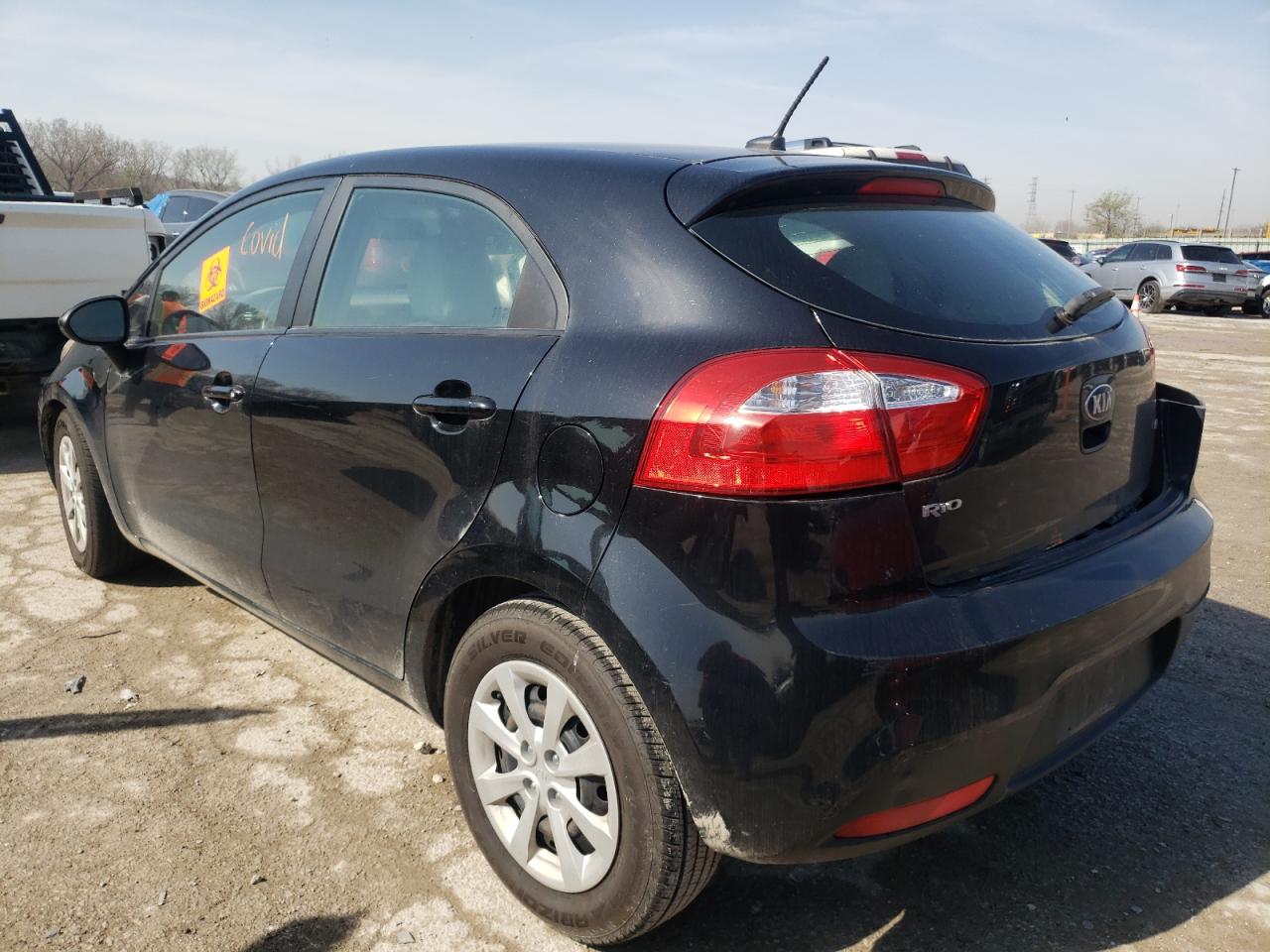 Photo 3 from auction – 2013 KIA RIO LX with VIN KNADM5A32D6135198