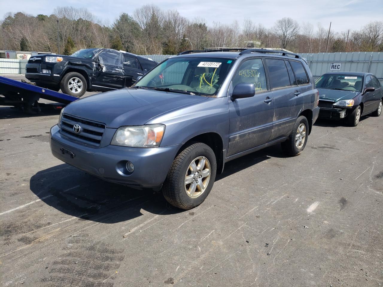 Photo 2 from auction – 2007 TOYOTA HIGHLANDER with VIN JTEHP21A470208907