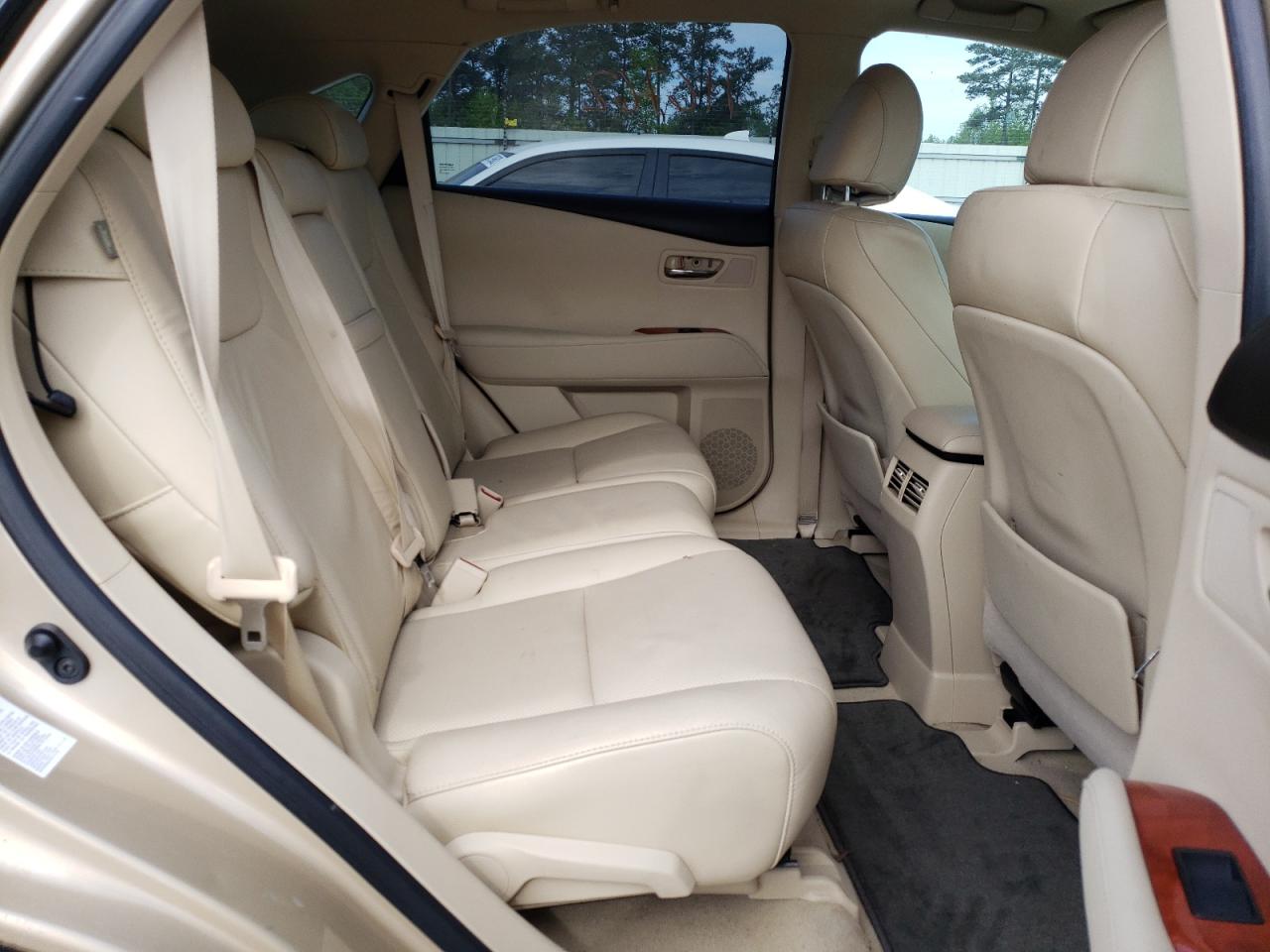 Photo 6 from auction – 2010 LEXUS RX 350 with VIN 2T2ZK1BA6AC004747