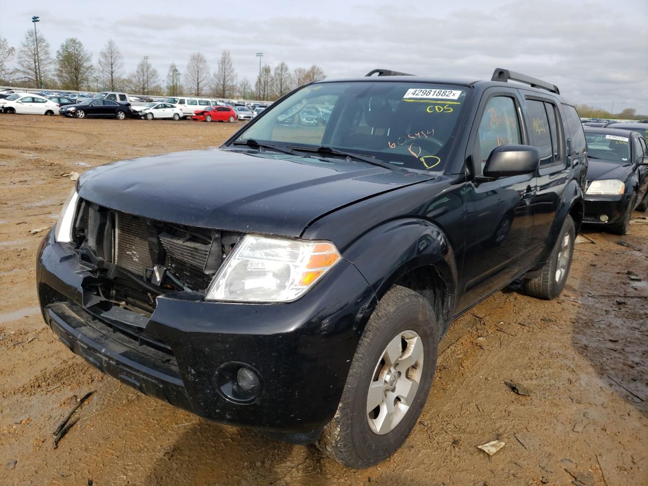 Photo 2 from auction – 2012 NISSAN PATHFINDER with VIN 5N1AR1NB5CC608914