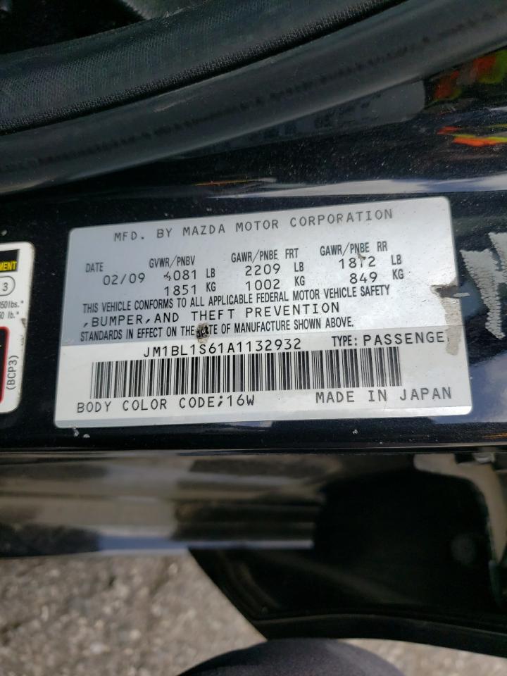 Photo 10 from auction – 2010 MAZDA 3 S with VIN JM1BL1S61A1132932