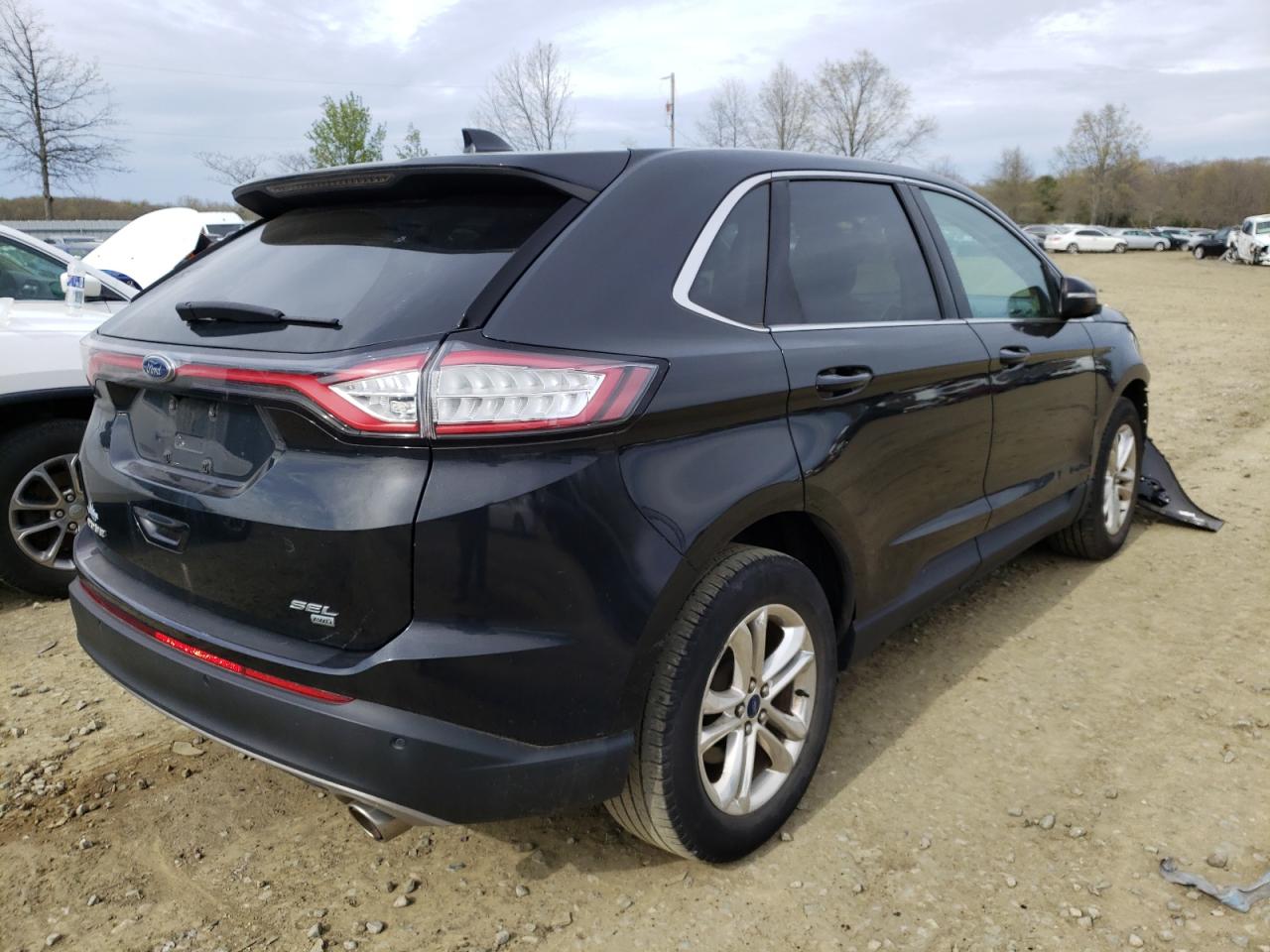 Photo 4 from auction – 2016 FORD EDGE SEL with VIN 2FMTK4J87FBB84424