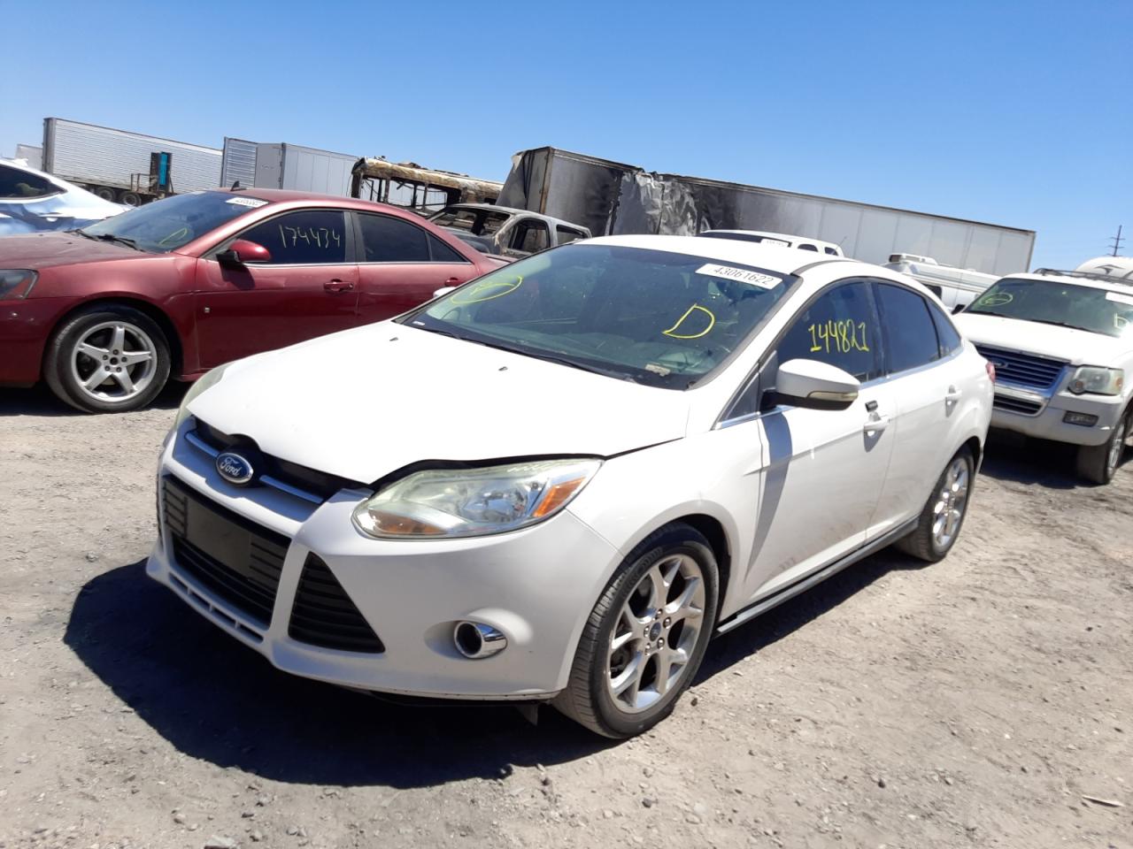 Photo 2 from auction – 2012 FORD FOCUS SEL with VIN 1FAHP3H23CL302266