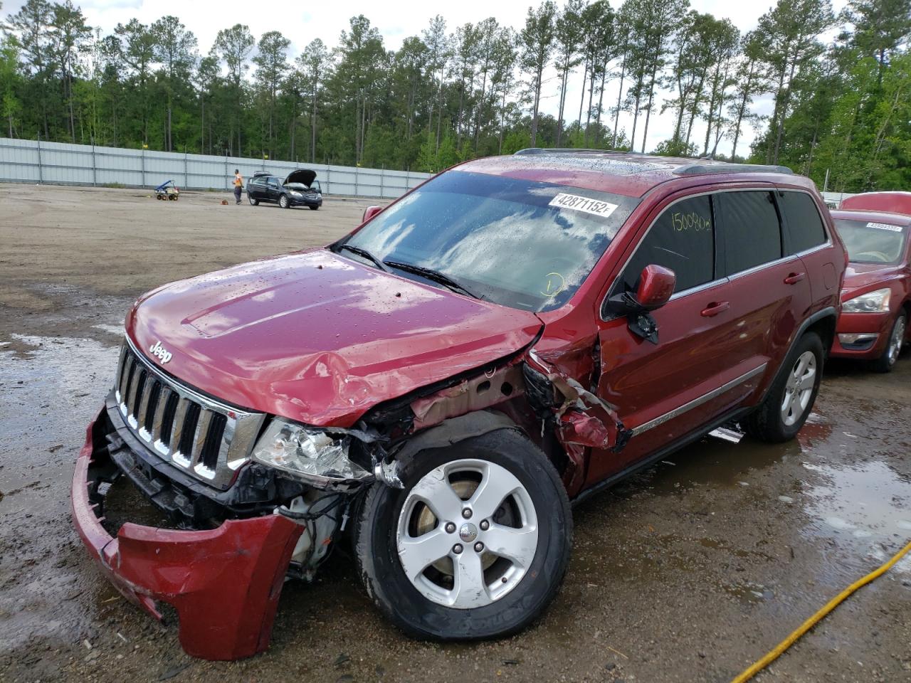 Photo 2 from auction – 2012 JEEP GRAND CHER with VIN 1C4RJFAG1CC132450