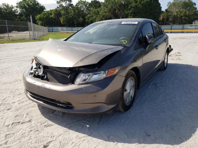 Photo 2 from auction – 2012 HONDA CIVIC LX with VIN 2HGFB2F58CH560059
