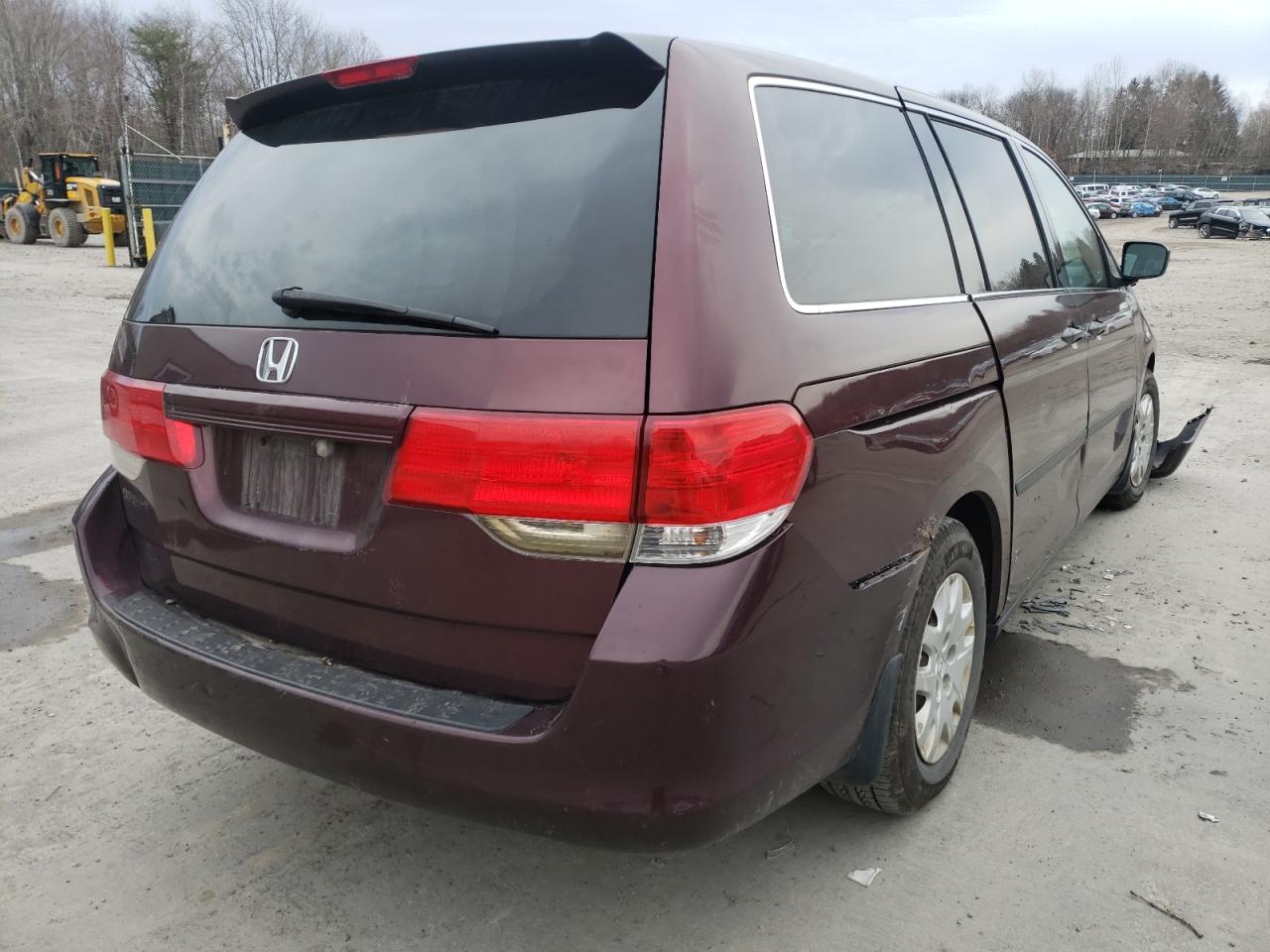 Photo 4 from auction – 2008 HONDA ODYSSEY LX with VIN 5FNRL38248B010100