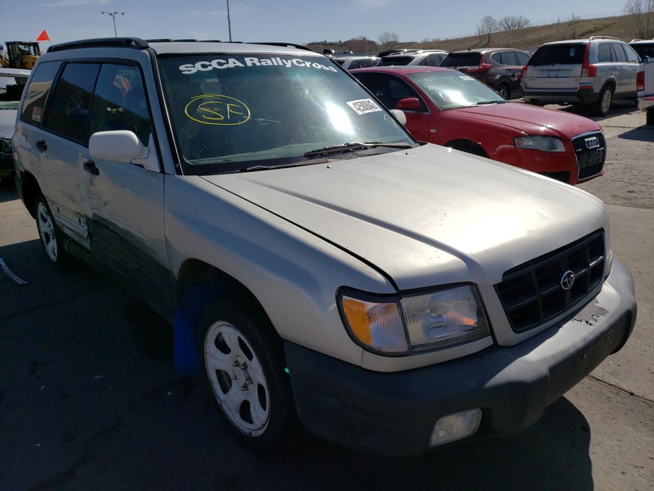 SUBARU FORESTER L 2001 with VIN JF1SF63581G738869 - Photo from auction