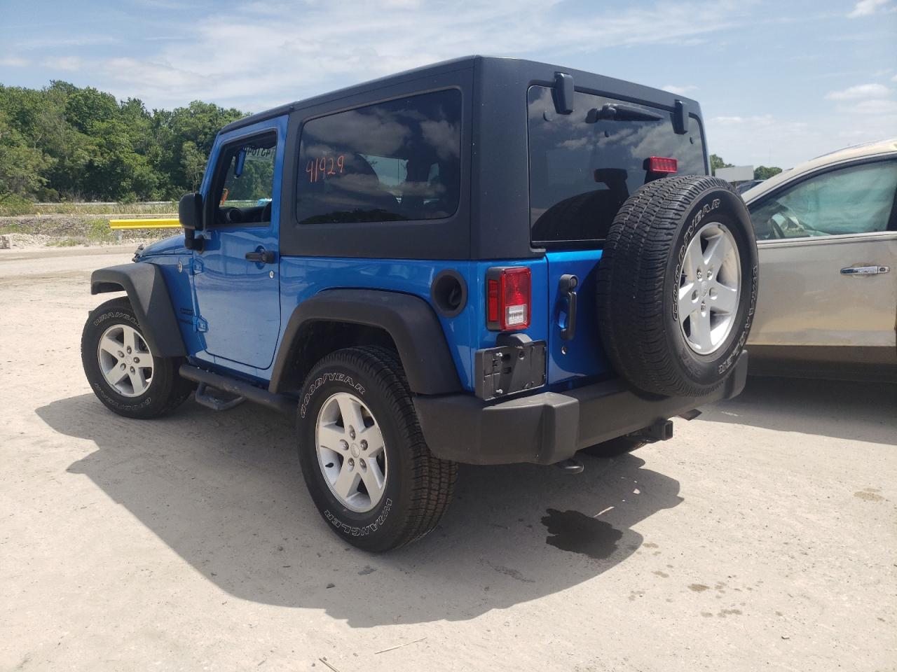 Photo 3 from auction – 2016 JEEP WRANGLER S with VIN 1C4AJWAG1GL255717